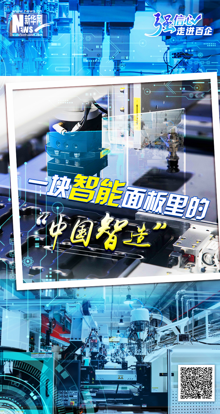 强信心·走进百企丨一块智能面板里的“中国智造”