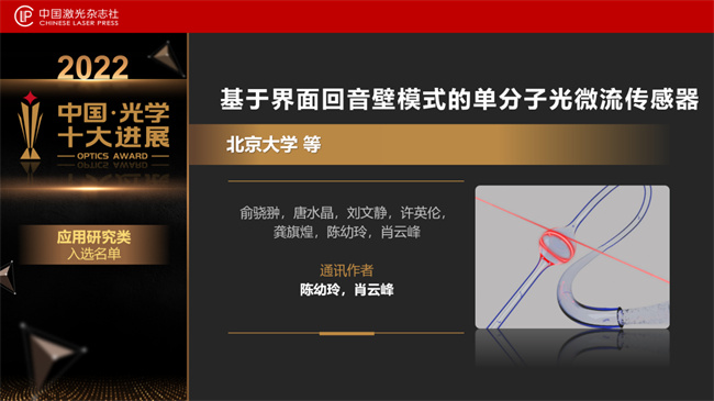 重磅！“2022中国光学十大进展”发布(图19)
